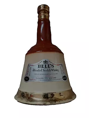 BELLS VINTAGE WADE CERAMIC OLD SCOTCH WISKEY 75cl DECANTER FAST POSTAGE • £8.99