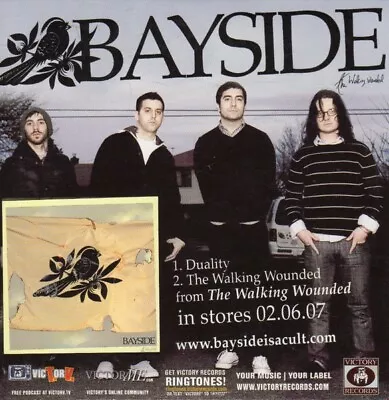BAYSIDE / A DAY TO REMEMBER / THE SLEEPING 4 Track Cd Sampler • $3.99
