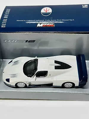 Mondo Motors 1/43 Scale Maserati MC12 Boxed  VGC • $16.41