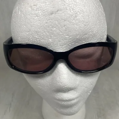 Vintage Fendi FS301 Black Oval Sunglasses Frames Italy • $39.99