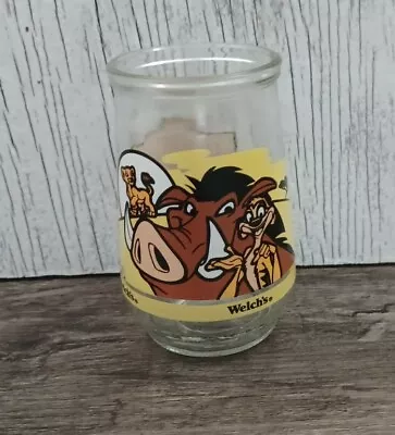 Vintage Disney Welch's Jelly Jars The Lion King #5 Mint Condition.      • $5.94