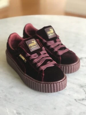 $250 • Buy RIHANNA X PUMA FENTY CREEPER VELVET, ROYAL PURPLE US7 EUR37.5