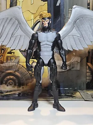 Custom Archangel Marvel Legends X-Force ANGEL X-Men Black Silver • $59.46