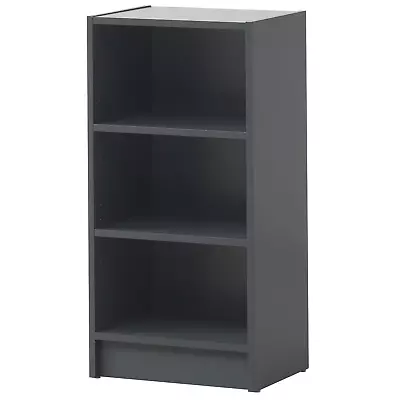 Narrow Small Bookcase Storage Shelf Unit Wood Bookshelf Display 6 Colours • £25