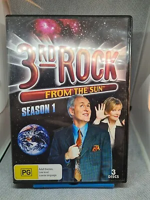 3rd Rock From The Sun : Season 1 (DVD 1996) 3 Disc Set  Region 4 VGC Comedy  • $11.66