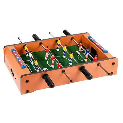 Solid Table Top Football Game Kids Non-Slip Grip Handle Player Foosball Game  • £11.99