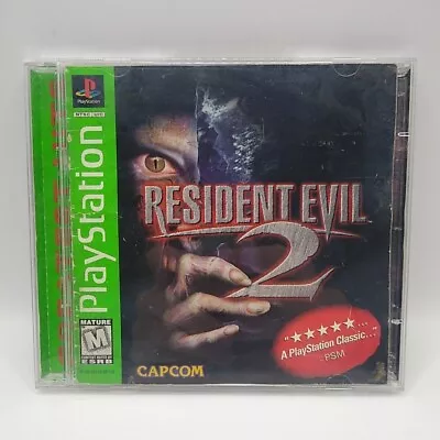 Resident Evil 2 (Sony PlayStation 1 1998) PS1 CIB Complete W/ Manual TESTED • $49.99