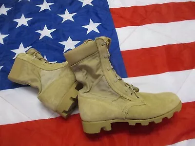 GENUINE Wellco USARMY ISSUE Gulf War 1 PANAMA DESERT COMBAT BOOTS UK 9 New • $174.07