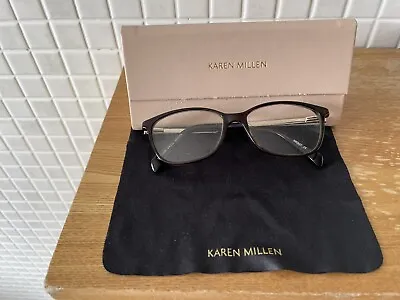 £15 • Buy Karen Millen Full Rim Eyeglasses Frames - Eyewear Case Included
