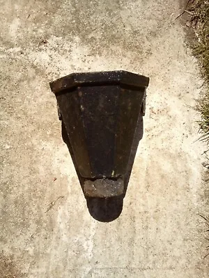 Black - Victorian - Rain Hopper - Cast Iron - Vintage - Wall Flower Planter - • £25