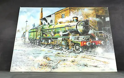 Original Railway Painting 'GWR North Star At Stafford Road' - Ken Spencer • £150