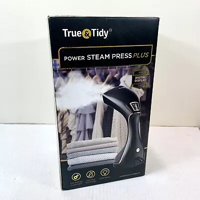 True And Tidy HS-46 Power STEAM PRESS PLUS Handheld Garment Steamer • $59.99