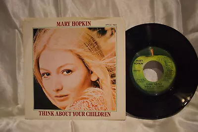 Mary Hopkins 'Think About Your Children / Heritage 45 • $2.47