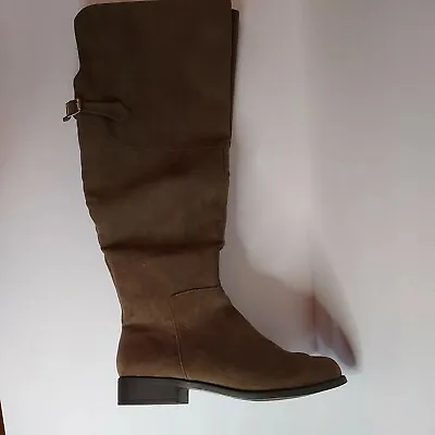 Vintage Candies Tam Suede Women's Tall Boots Size 9 1/2 • $22.99