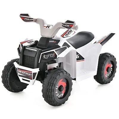 Kids Ride On Car 6V Battery Powered ATV 4 Wheeler Quad Toy Electric Vehicle • £49.95