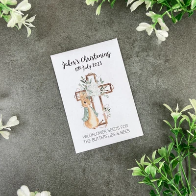 £1.25 • Buy Personalised Christening Favours