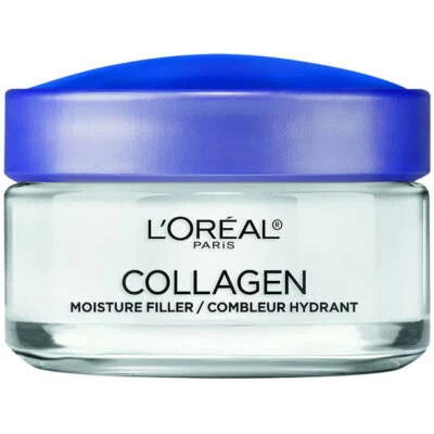 $12.88 • Buy L'Oreal Paris Collagen Moisture Filler Facial Treatment Day Night Cream 1.7 Oz