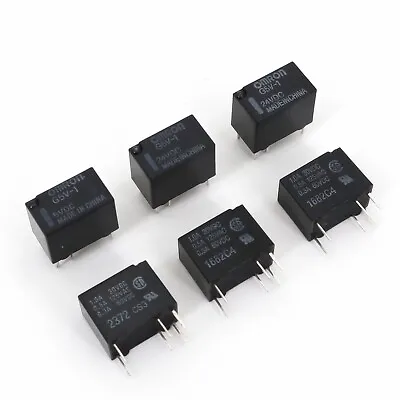 10Pcs Omron G5V-1 DC 5V/12V/24V 6-Pin SPDT PCB Mini Signal Relay • $7.82