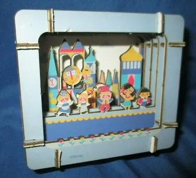 $59.99 • Buy IT'S A SMALL WORLD Original Disney Cast Member Prop~Diorama 3-D Used For Display
