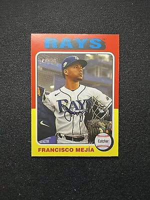 2024 Topps Heritage #40 Francisco Mejia SP - Tampa Bay Rays • $0.99