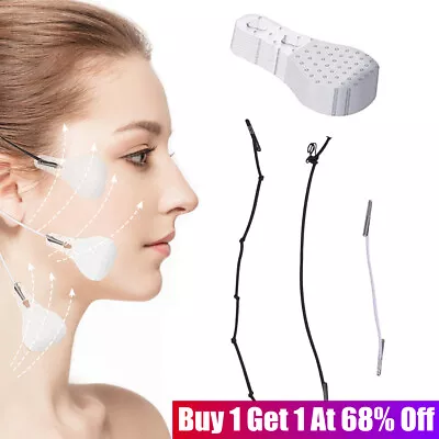 40x Face Tape Lifting Invisible Face Lift Tapes Invisible With String Super Thin • £3.38