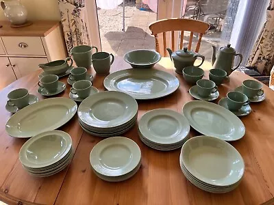 £30 • Buy Woods Beryl Ware Green Dinner Set