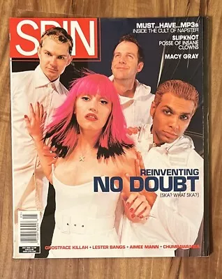 NO DOUBT Gwen Stefani May 2000 *VG+* Spin Magazine HTF SKA Slipnot • $24.99