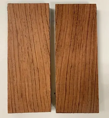 Bubinga Knife Scale/Tool Handle Wood Blank Book Matched Set 5  X 1-1/2  X 3/8  • $25.54