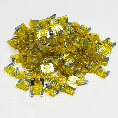 20 Amp Yellow Micro Blade Fuse 20A Amps A Car Mini Low Profile Bike Van Car Auto • £1.99