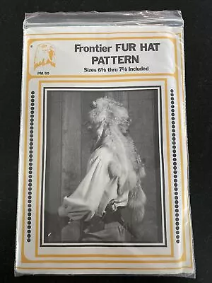 Original Eagle's View Sewing Pattern Frontier Fur Hat Indians Mtn Men Uncut • $12.95