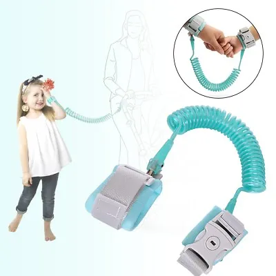 Anti Lost Band Safety Link Harness Toddler Protection Lock Reins Wrist Strap • £5.89