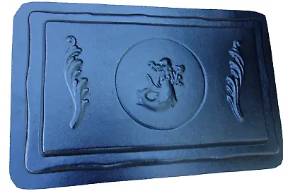 Mermaid Bench Mold Concrete Plaster 1/8th  Abs Plastic Mould  22 X13.5 X2.25  • $69.95