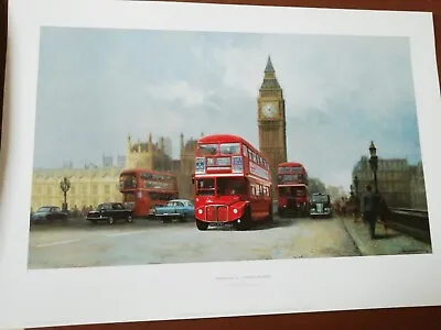 Westminster '66 - London's Red Buses By David ShepherdPrint • £10.95