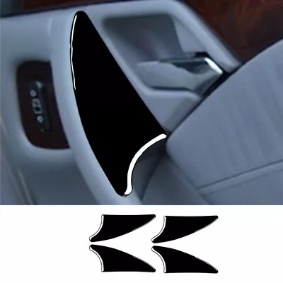 For Benz E-Class W210 1996 1997-2002 Gloss Black Inner Door Armrest Cover Trim • $35.03