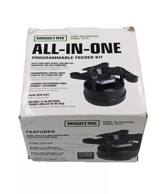 Moultrie MFHP12367 All-In-One Programmable Feeding Kit - New In Box Sealed • $34.99