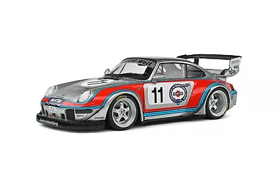 SOLIDO 1:18 Scale Diecast Model Porsche 911 RWB BODYKIT MARTINI – 2020 • $87.08
