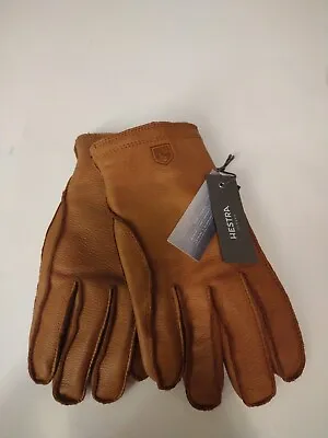 🔥🔥HESTRA FRODE LEATHER Snowboard SKI GLOVES MEN'S 10 XL LARGE $135⛷️🏂 • $90