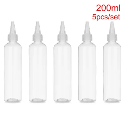 £6.48 • Buy 10-250ml Empty Plastic Squeezable Dropper Bottles Eye Liquid Oil TAMPER EVIDENT