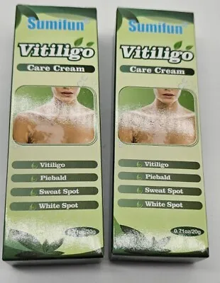 X2 Sumifun Vitiligo Care Cream .71 Oz Lot Of 2 Exp 09/2024 • $17