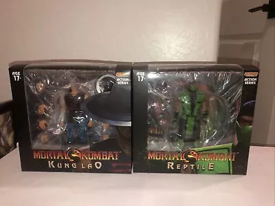 Storm Collectibles Mortal Kombat Kung Lao And Reptile Pack • $149