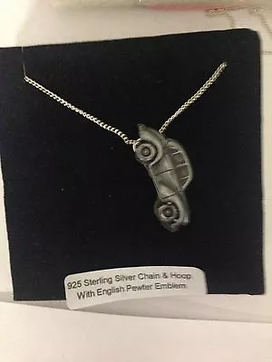 £17.95 • Buy Morris Minor 4 Door Ref167 Car On 925 Sterling Silver Necklace 16,18,20,26,30