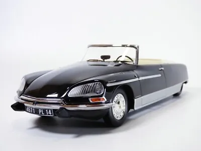 Citroën DS 21 Palm Beach 1968 Black Car Collection NOREV 1/18 • £68.54