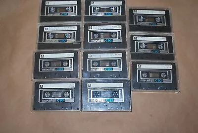 MAXELL UDXL I C 90 UD XLI Blank Audio Cassette Tape Lot Of 12 • $38