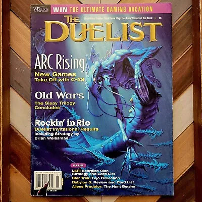 VTG Duelist Deckmaster Mag 1998 #25 ARC Rising Star Trek OLD WARS | MTG WOTC • £12.32