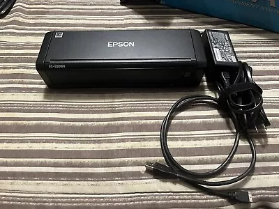 Epson ES-300W Wireless Portable Duplex Document Scanner With AC Adapter • $110