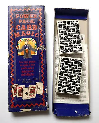 POWER PACK CARD MAGIC By Bear & Bear - Marked Deck Magic Trick • £4.99