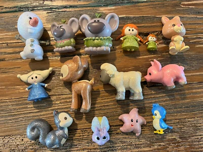 £11.65 • Buy Disney Princess Accessory Lot Animators Series PlaySet Animals Olaf Trolls