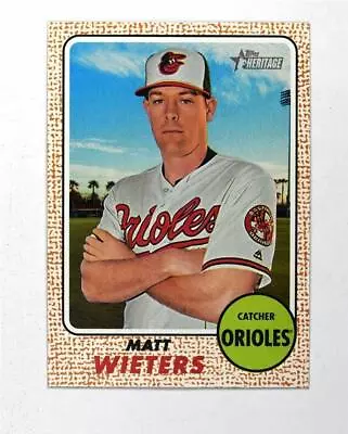 2017 Topps Heritage #74 Matt Wieters - NM-MT • $0.99