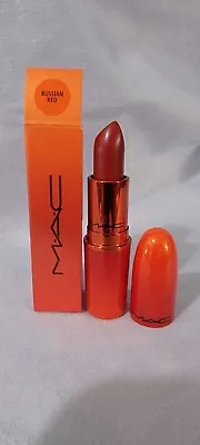 MAC Limited Edition NEW YEAR SHINE Lipstick~ RUSSIAN RED~ NIB • $15