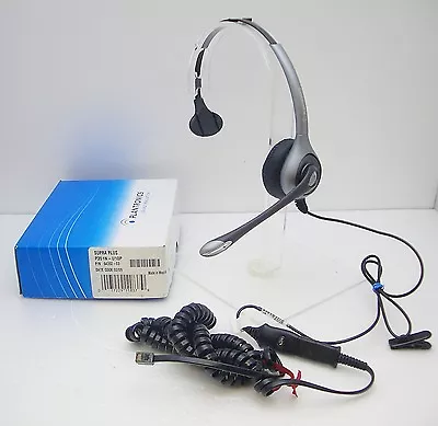 Plantronics P351N Headset For Avaya Nortel Toshiba Aspire Polycom Hybrex Mitel • £47.45